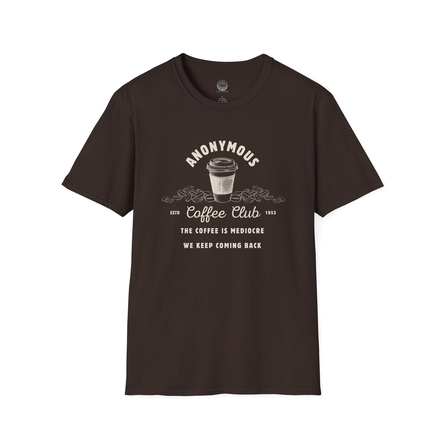 Anonymous Coffee Club Graphic Tee