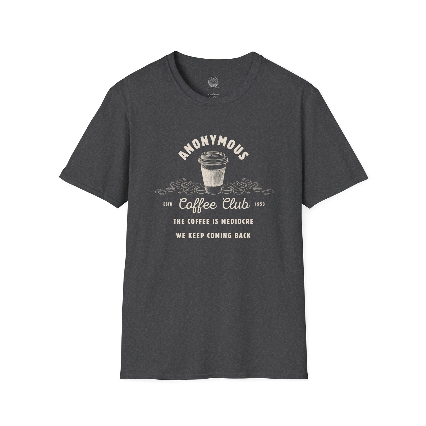 Anonymous Coffee Club Graphic Tee