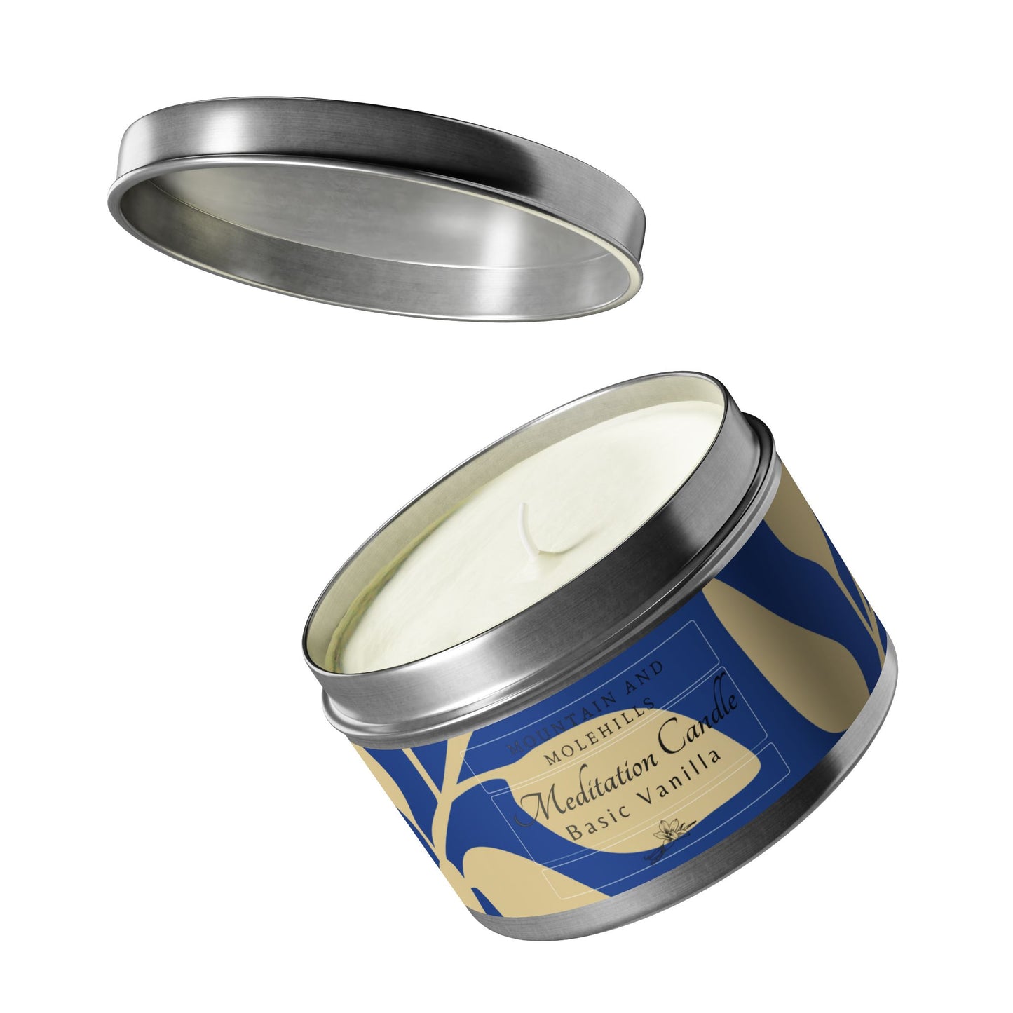 Vanilla Scented Meditation Candle