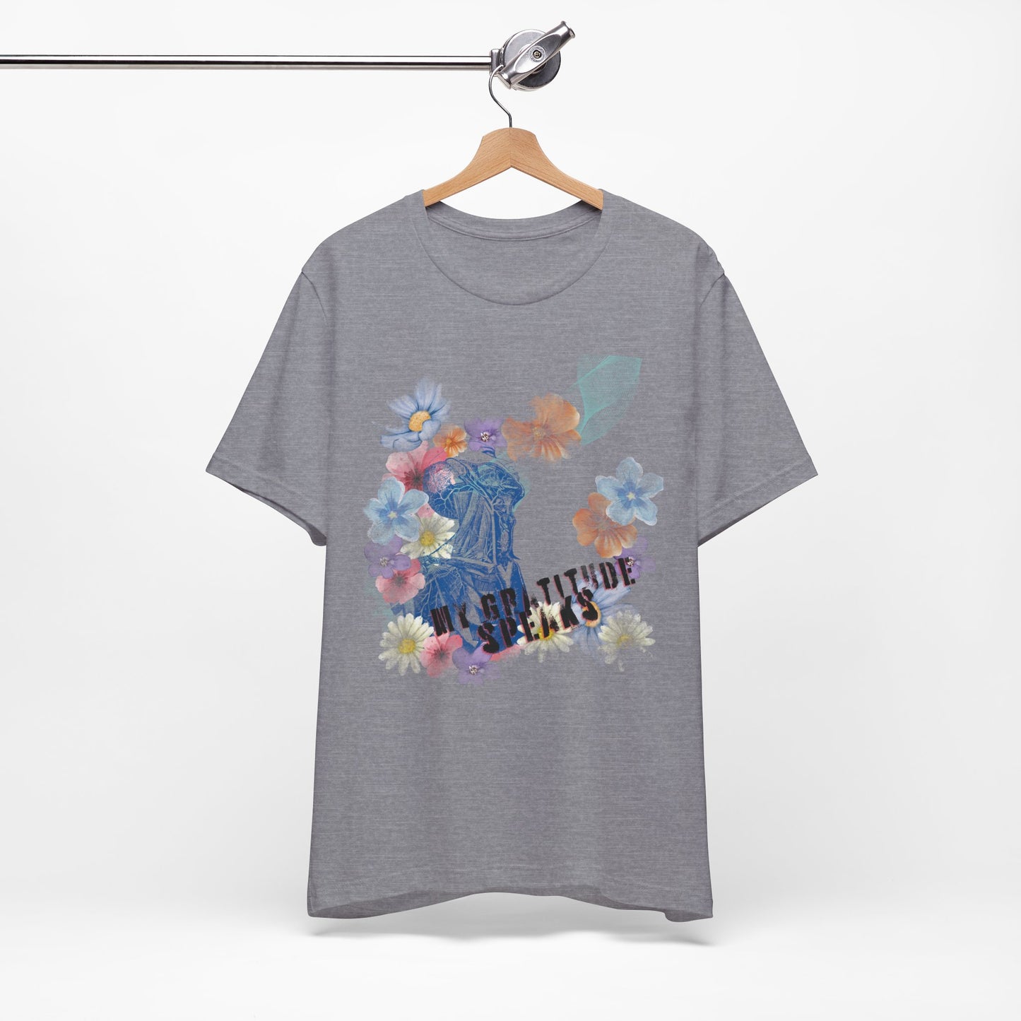 Gratitude Speaks Graphic Tee