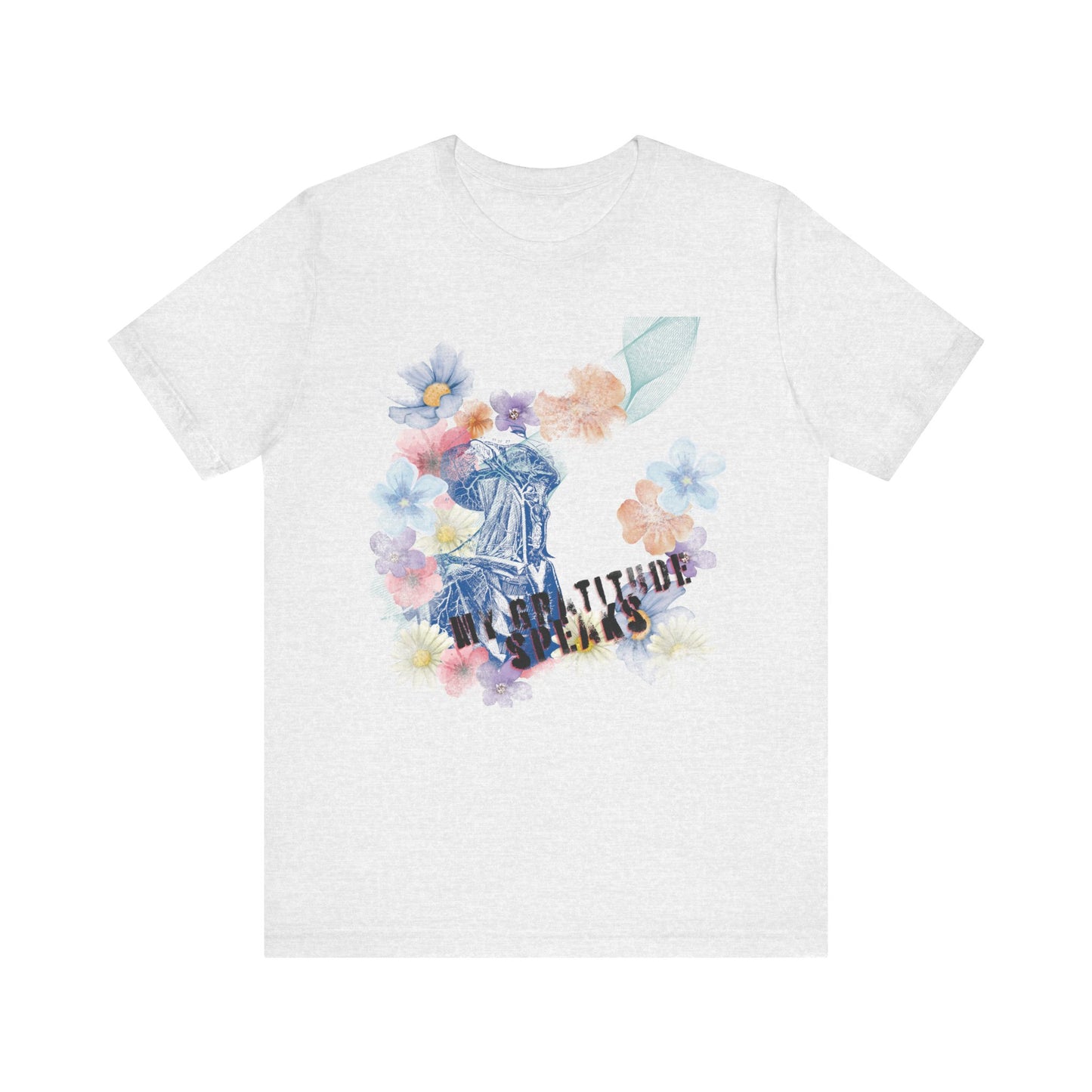 Gratitude Speaks Graphic Tee