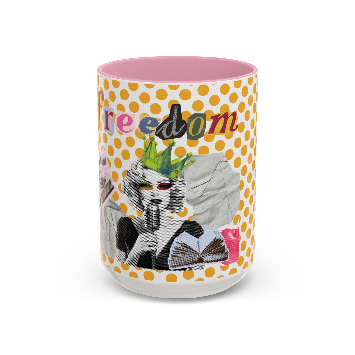 Freedom Pop Art Coffee Mug