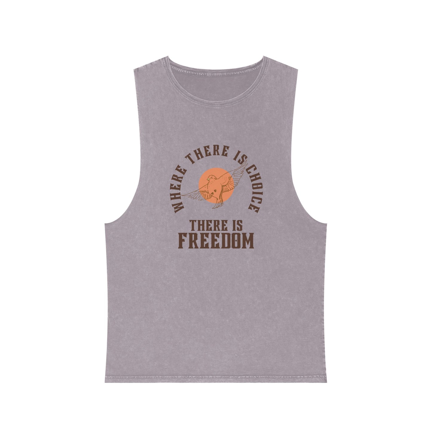 Freedom Choice Stonewash Tank Top