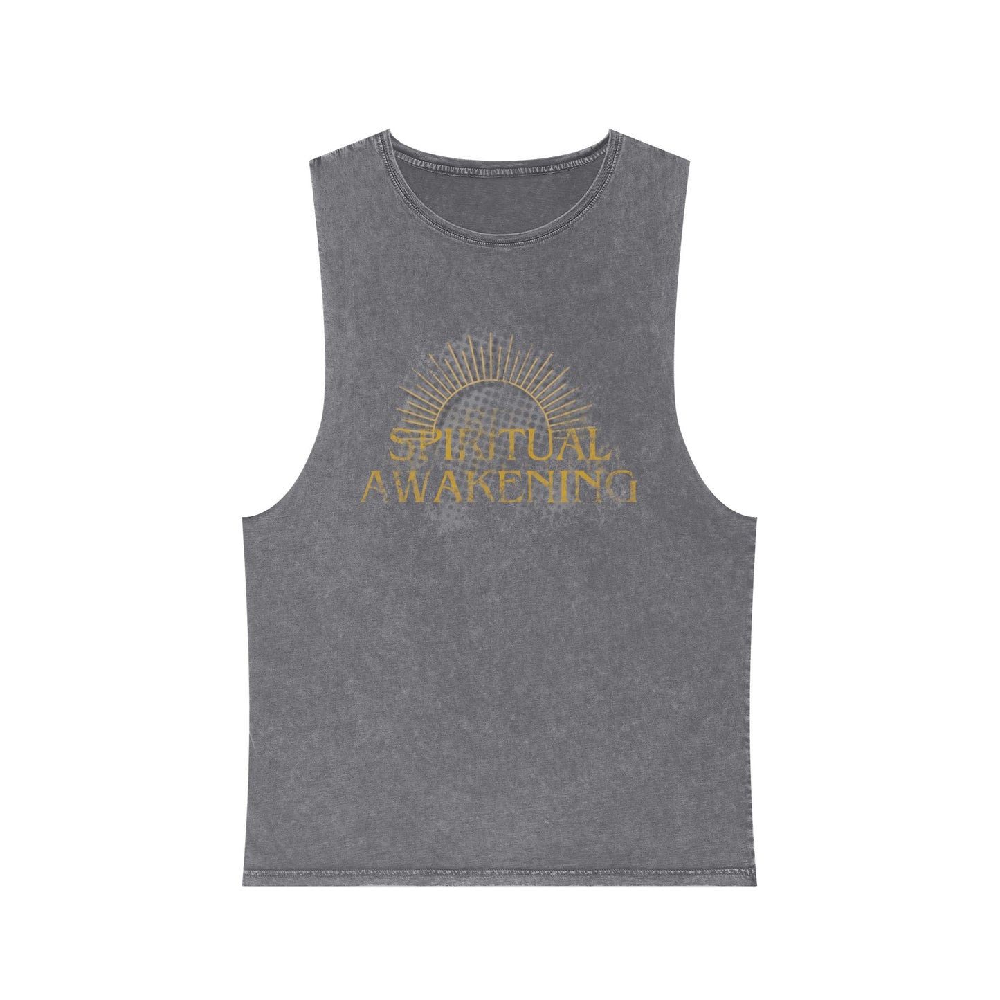 Spiritual Awakening Stonewash Tank Top