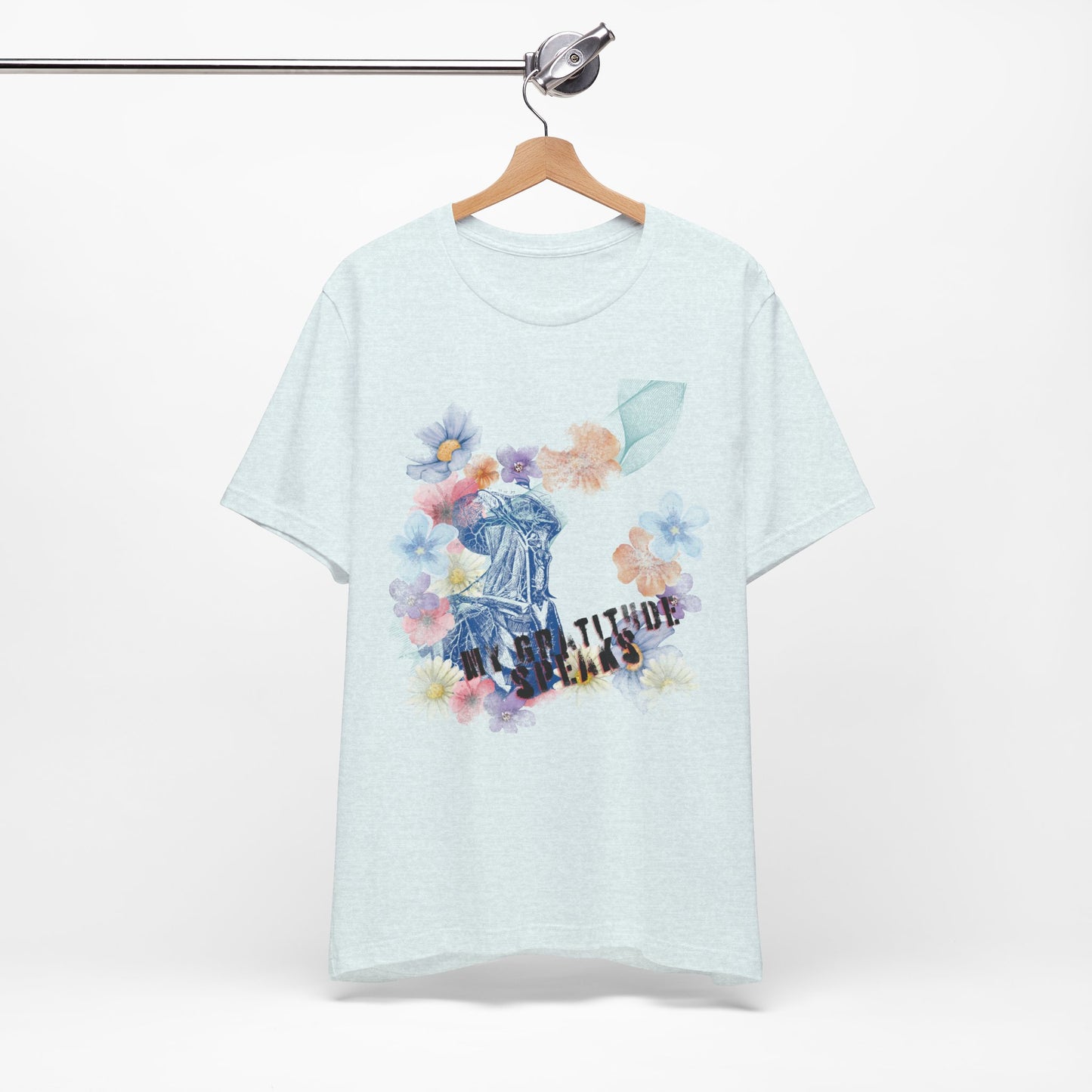 Gratitude Speaks Graphic Tee