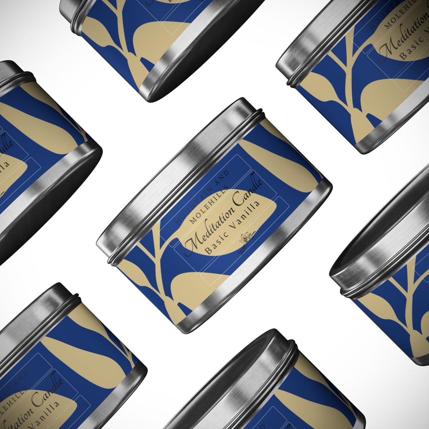 Vanilla Scented Meditation Candle