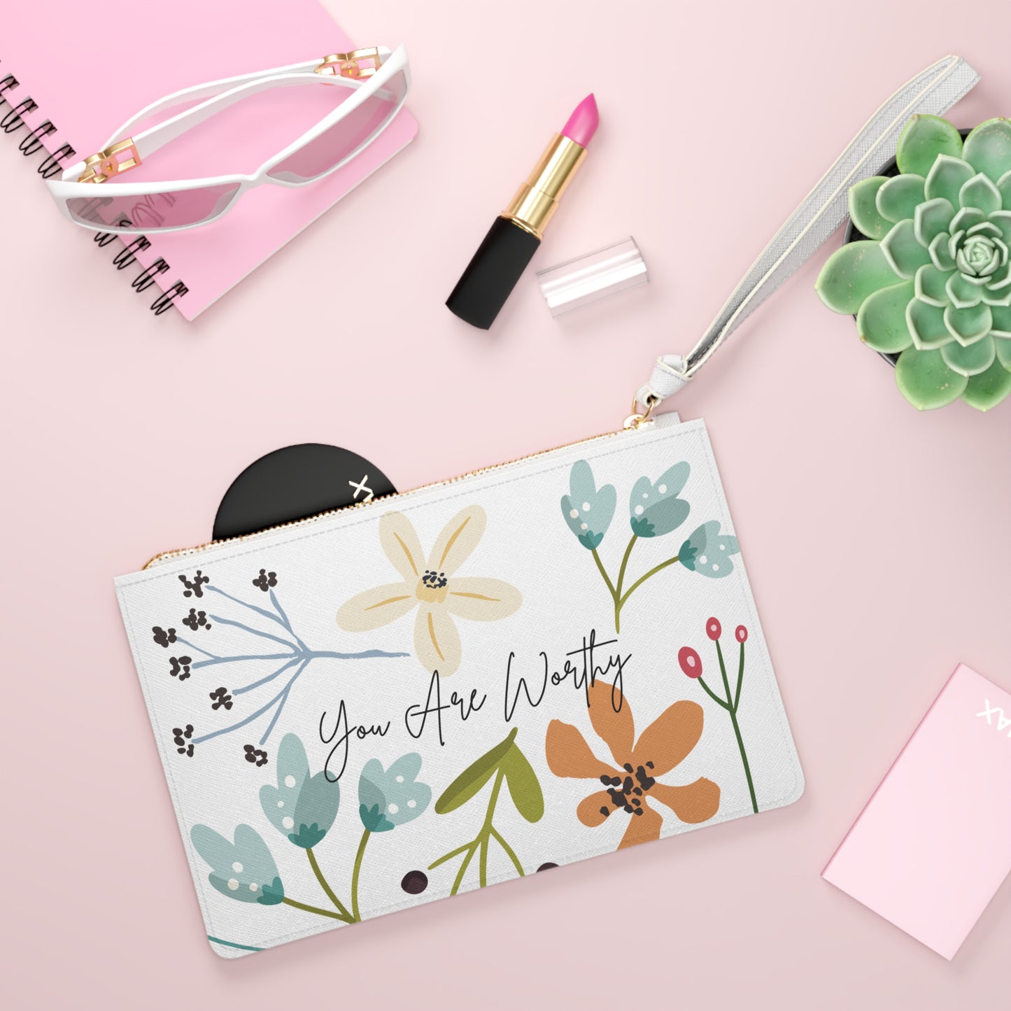 Clutch/Bag: 'You Are Worthy'