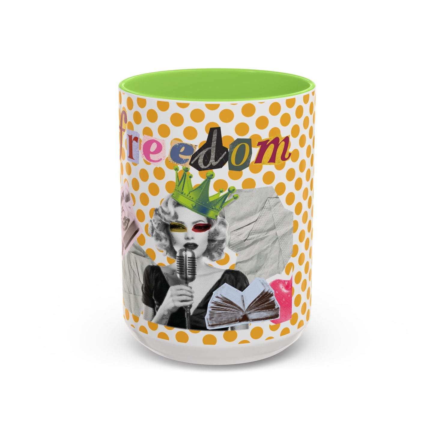 Freedom Pop Art Coffee Mug