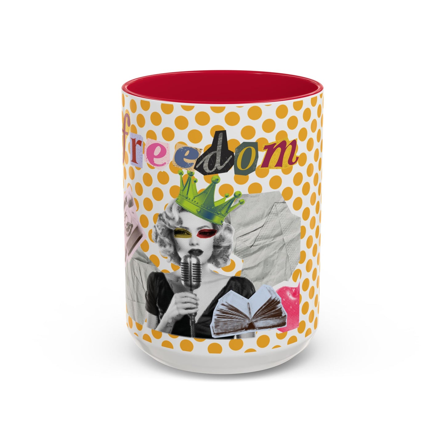 Freedom Pop Art Coffee Mug