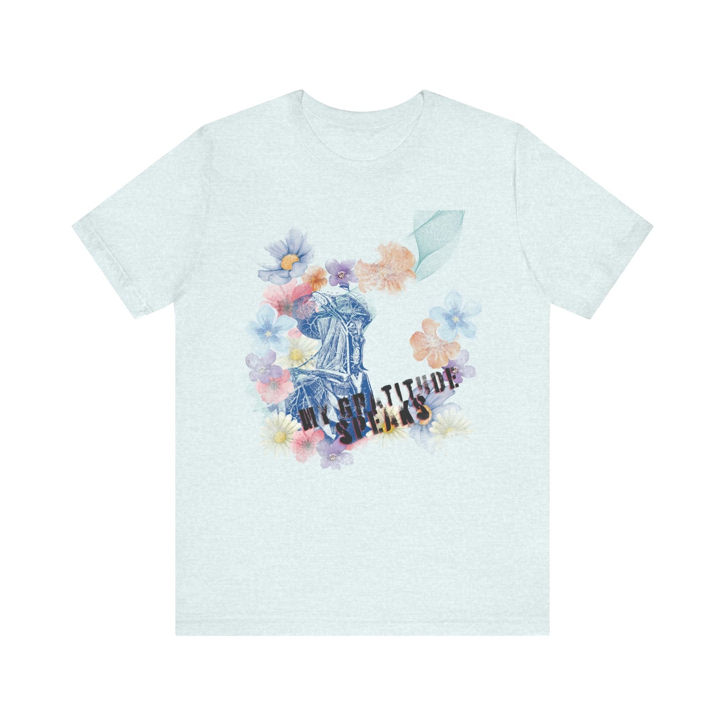 Gratitude Speaks Graphic Tee