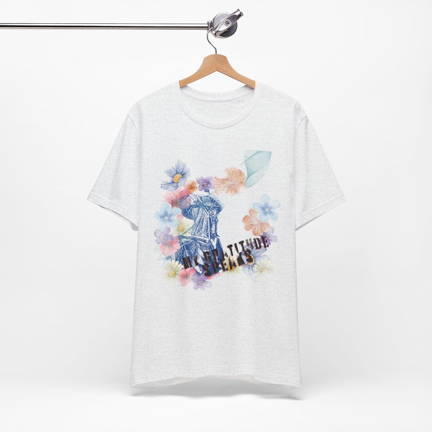 Gratitude Speaks Graphic Tee